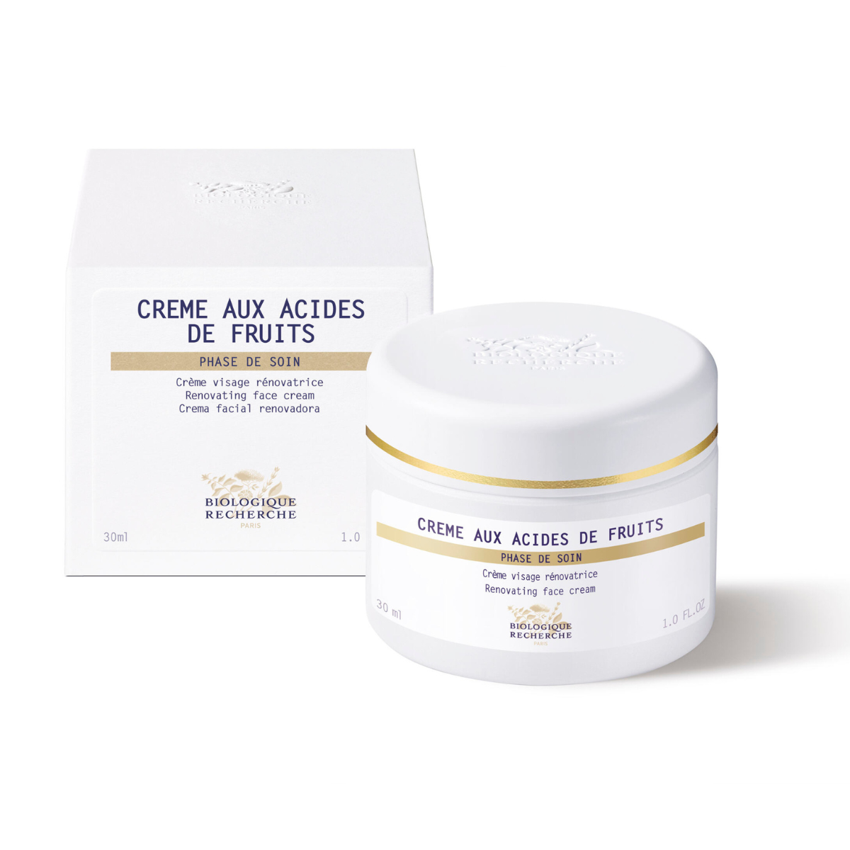 Creme Aux Acides de Fruits: Exfoliating and Brightening Facial Cream - The Curated Skin Studio