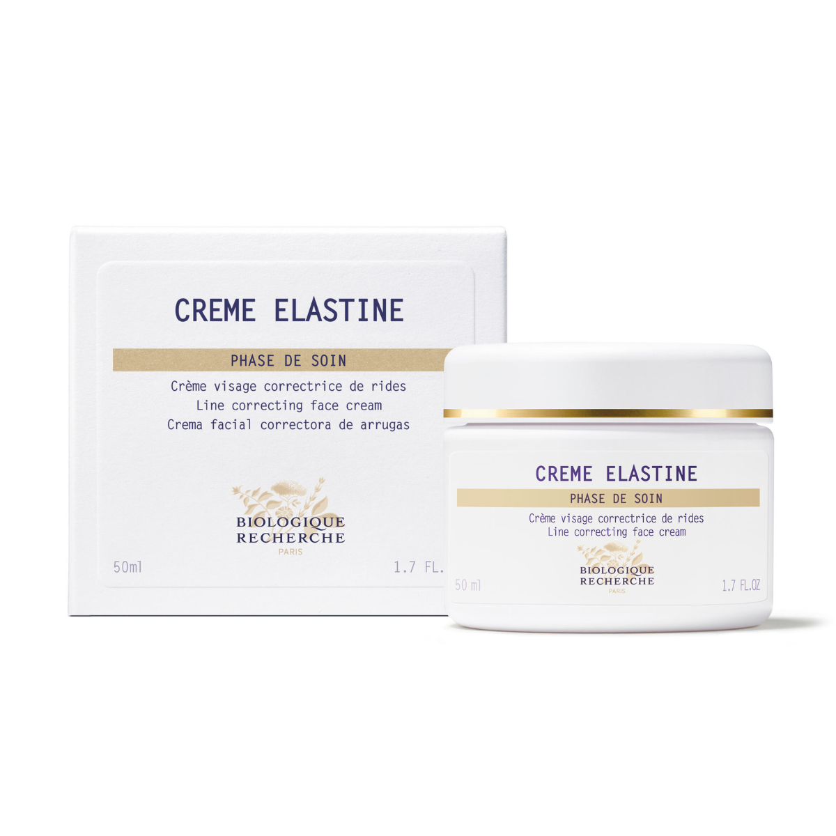 Creme Elastine: Line Correcting Facial Cream - The Curated Skin Studio