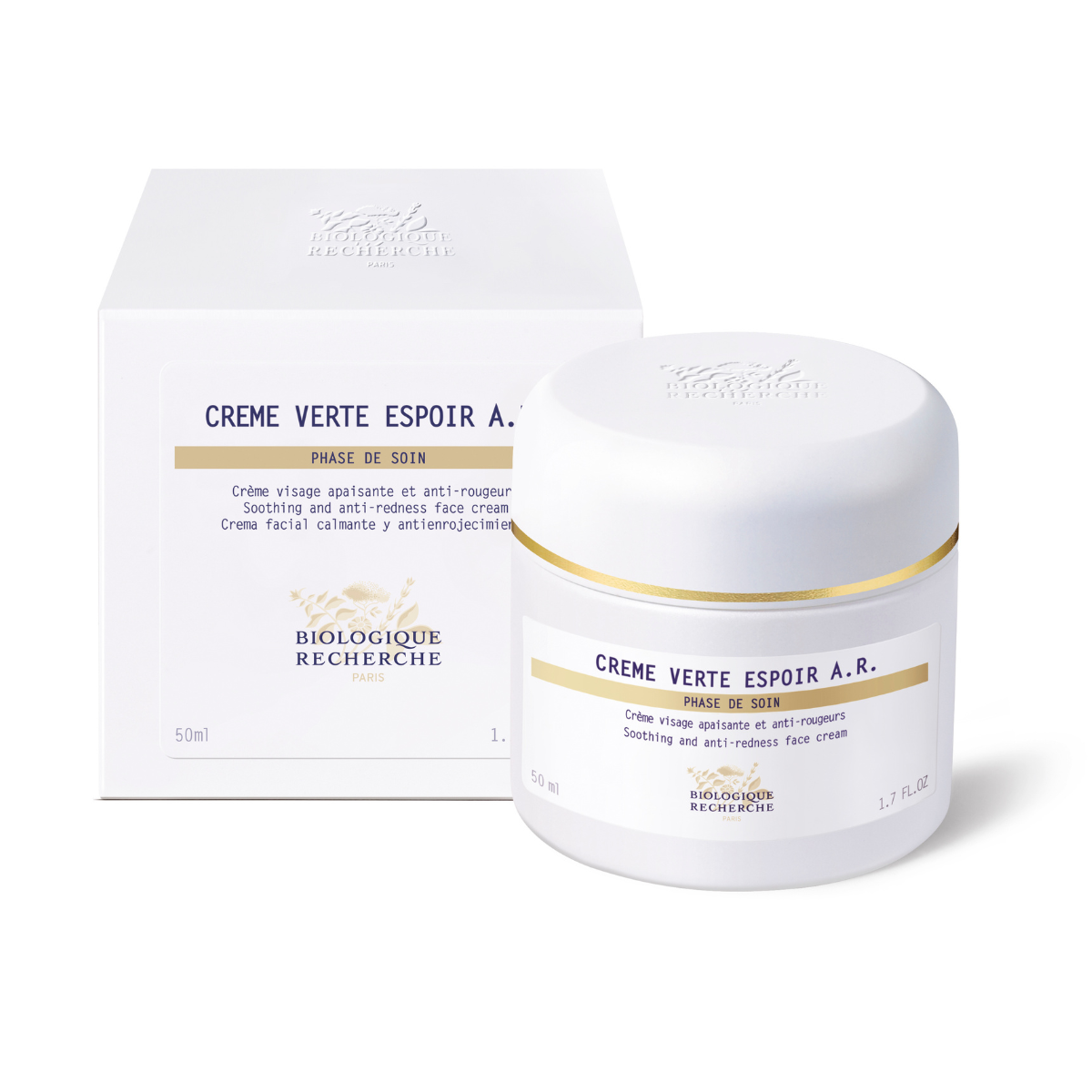 Creme Verte Espoir A.R.: Anti-Redness Facial Cream - The Curated Skin Studio