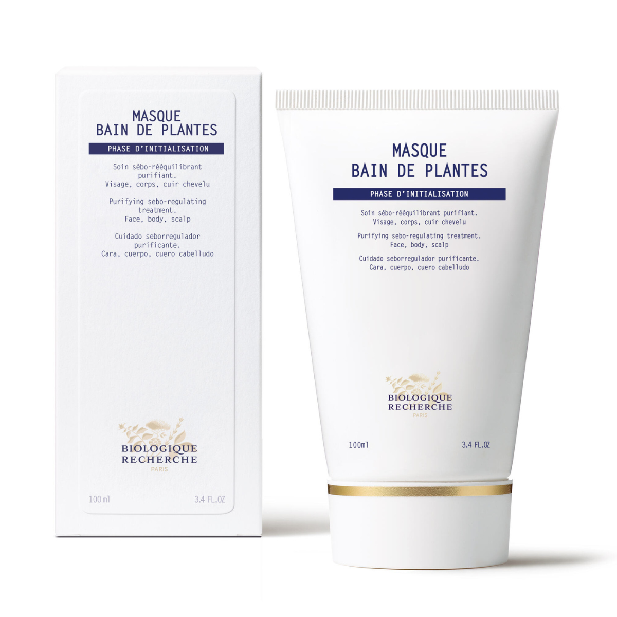 Masque Bain de Plantes: Purifying and Brightening Gel Mask - The Curated Skin Studio