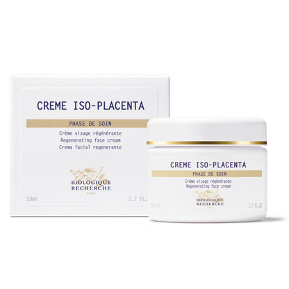 Creme Iso-Placenta: Regenerating Facial Cream for Post-Acne Scarring - The Curated Skin Studio