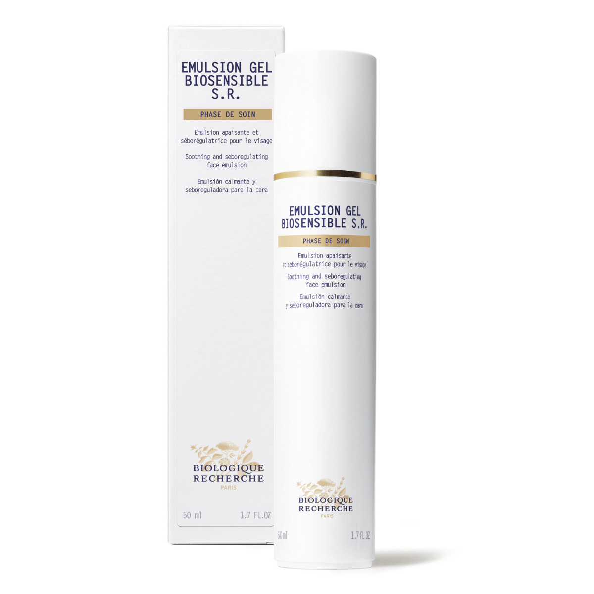 Emulsion Gel Biosensible S.R.: Sebum-Regulating Sensitive Skin Emulsion - The Curated Skin Studio